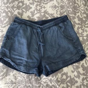 Chambray shorts